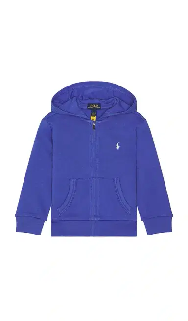 Polo Ralph Lauren Long Sleeve French Terry Sail Graphic Full Zip Hoodie | Thumbnail 1