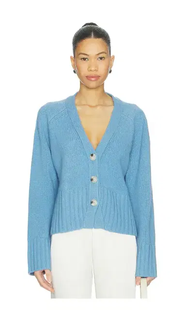 Soft Goat V-neck Cardigan | Thumbnail 1