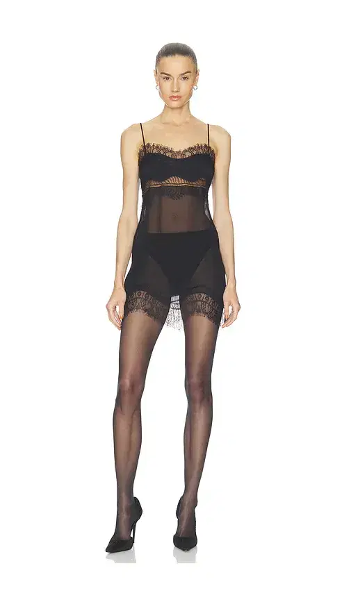 HAELO Collage Slip Dress