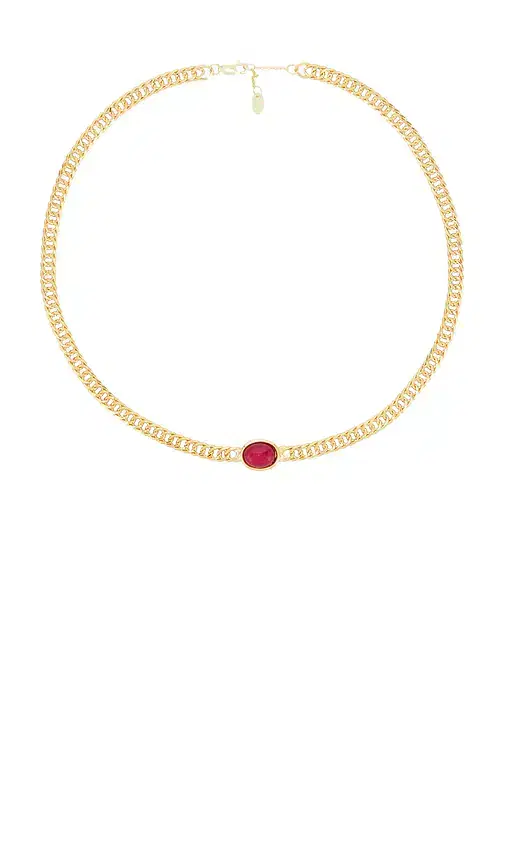 SHASHI Casa Gemstone Necklace