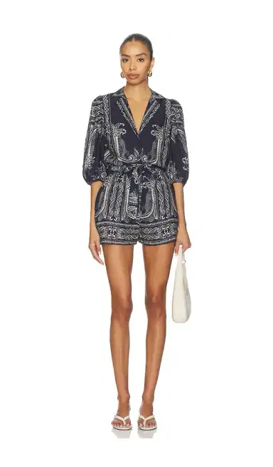 Amanda Uprichard Lucia Romper | Thumbnail 1