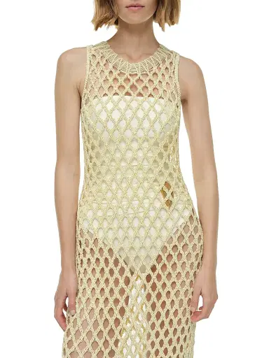 Simkhai Women's Jensen Macrame Midi-Dress | Thumbnail 6 Simkhai Women's Jensen Macrame Midi-Dress | Thumbnail 6