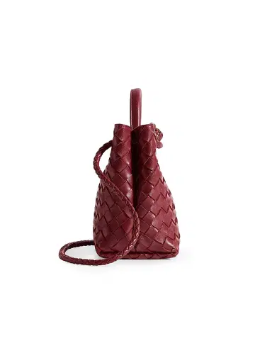 Bottega Veneta Women's Andiamo Small Intrecciato Leather Tote Bag | Thumbnail 6