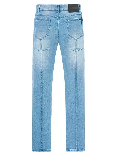 RTA Men's Exodus Clayton Pintuck Skinny Jeans | Thumbnail 2