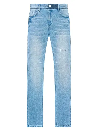 RTA Men's Exodus Clayton Pintuck Skinny Jeans | Thumbnail 1