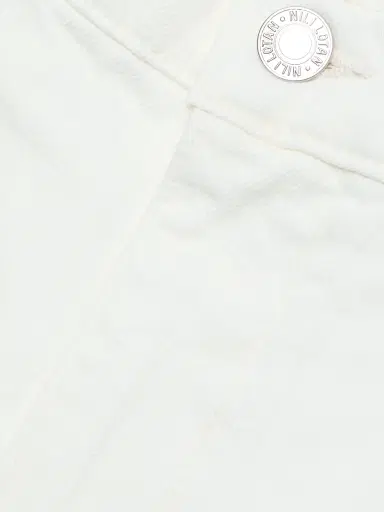 Nili Lotan Women's Tribeca Wide-Leg Jeans - Cream - Size 32 | Thumbnail 7