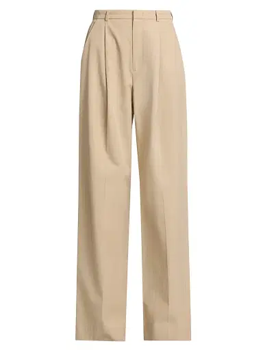 Vince Women's Camille Cotton-Blend Mid-Rise Wide-Leg Trousers | Thumbnail 1