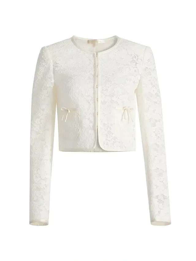 Women's Junetta Floral Lace Crop Jacket -