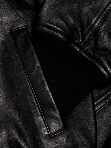 R13 Women's Berlin Leather Bomber Jacket | Thumbnail 7 R13 Women's Berlin Leather Bomber Jacket | Thumbnail 7