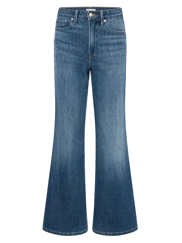 Good American Women's Wide-Leg Jeans - Indigo