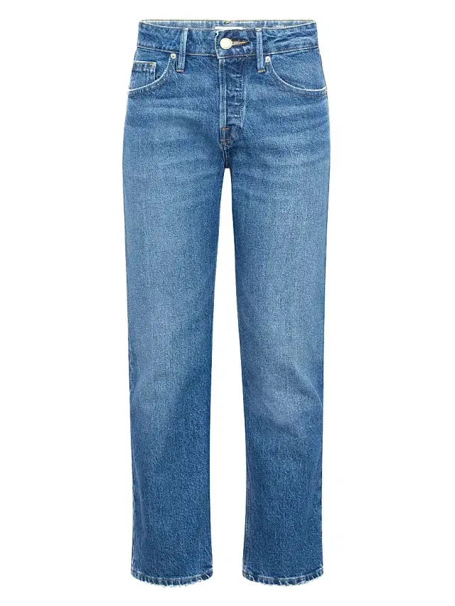 Good American Women's Straight-Leg Ankle-Length Jeans - Indigo