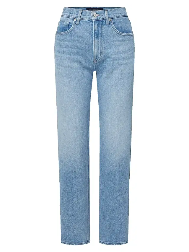 Veronica Beard Women's Harley Arc Leg High-Rise Jeans - Big Splash
