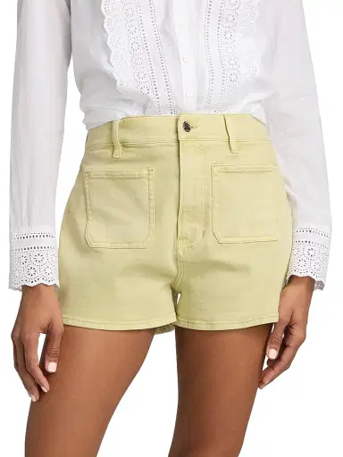 Veronica Beard Women's Elijah Patch Pocket Shorts | Thumbnail 3