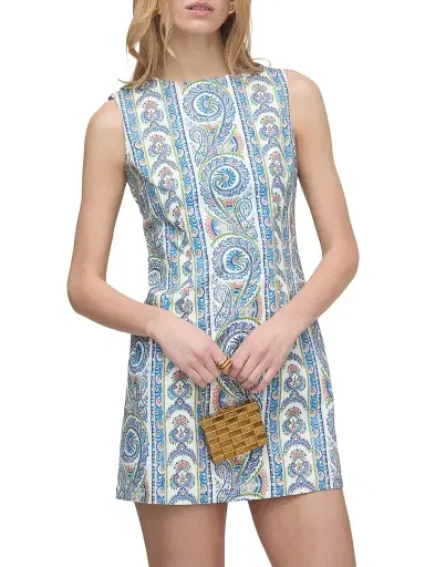 Hill House Home Women's The Viola Dress - Blue Corsica Paisley - Size XXL | Thumbnail 2 Hill House Home Women's The Viola Dress - Blue Corsica Paisley - Size XXL | Thumbnail 2