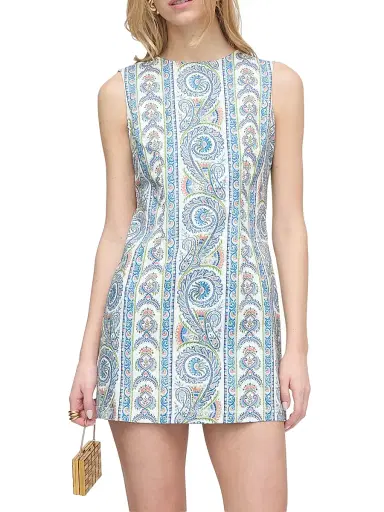 Hill House Home Women's The Viola Dress - Blue Corsica Paisley - Size XXL | Thumbnail 3 Hill House Home Women's The Viola Dress - Blue Corsica Paisley - Size XXL | Thumbnail 3