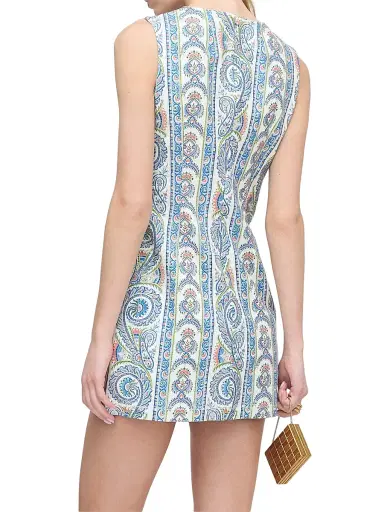 Hill House Home Women's The Viola Dress - Blue Corsica Paisley - Size XXL | Thumbnail 5 Hill House Home Women's The Viola Dress - Blue Corsica Paisley - Size XXL | Thumbnail 5