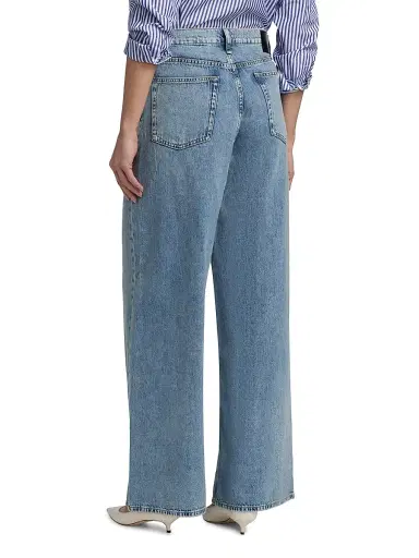 rag & bone Women's Sofie Featherweight Wide-Leg Jeans - Amalfi | Thumbnail 5