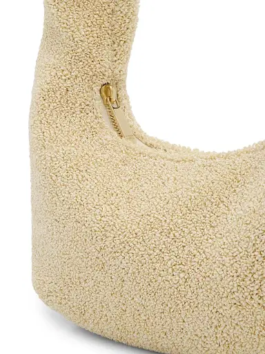 MANSUR GAVRIEL Women's Gnocchi Mini Faux-Shearling Shoulder Bag - Jasmine | Thumbnail 5