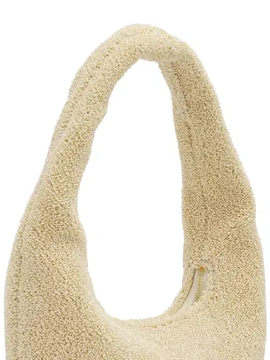 MANSUR GAVRIEL Women's Gnocchi Mini Faux-Shearling Shoulder Bag - Jasmine | Thumbnail 6