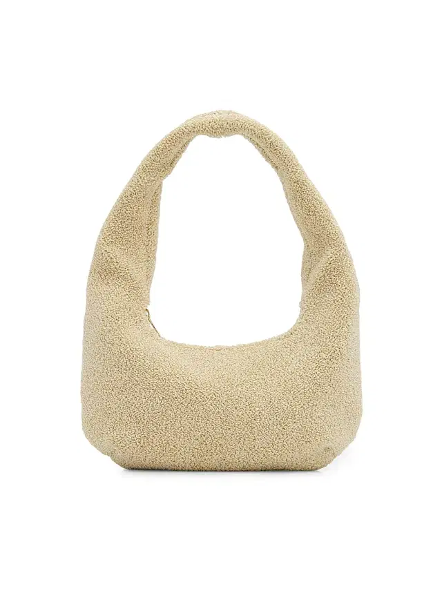 Mansur Gavriel Women's Gnocchi Mini Faux-Shearling Shoulder Bag - Jasmine