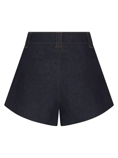 Frame Women's The Structural Denim Shorts - Rinse - Size 31 | Thumbnail 3