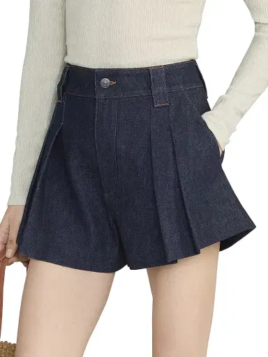 Frame Women's The Structural Denim Shorts - Rinse - Size 31 | Thumbnail 5
