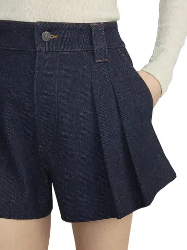 Frame Women's The Structural Denim Shorts - Rinse - Size 31 | Thumbnail 7