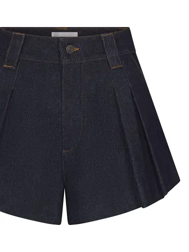 Frame Women's The Structural Denim Shorts - Rinse - Size 31 | Thumbnail 8