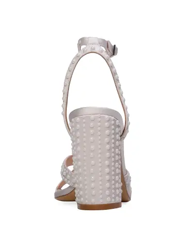 Anne Barge Women's Perle Satin Sandals | Thumbnail 3 Anne Barge Women's Perle Satin Sandals | Thumbnail 3