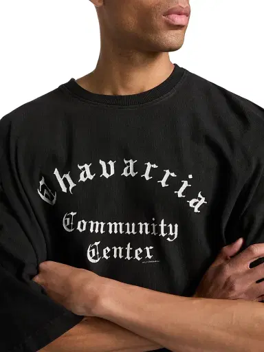 Willy Chavarria Men's Chavarria Community Center Buffalo T-Shirt | Thumbnail 6 Willy Chavarria Men's Chavarria Community Center Buffalo T-Shirt | Thumbnail 6