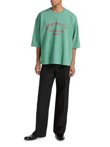Willy Chavarria Men's Chavarria Community Center Buffalo T-Shirt | Thumbnail 2