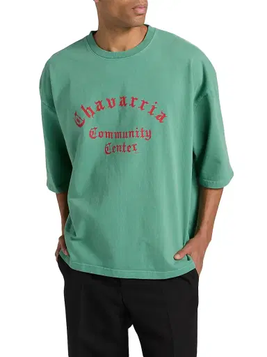 Willy Chavarria Men's Chavarria Community Center Buffalo T-Shirt | Thumbnail 3
