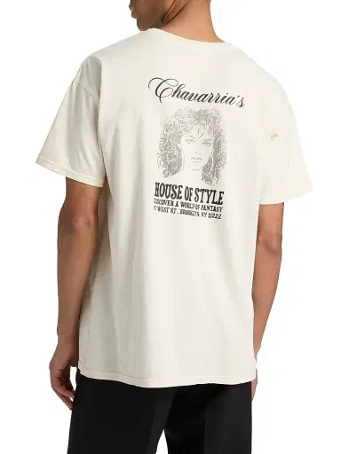 Willy Chavarria Men's House of Style Easy T-Shirt - Masa - Size Medium | Thumbnail 5 Willy Chavarria Men's House of Style Easy T-Shirt - Masa - Size Medium | Thumbnail 5
