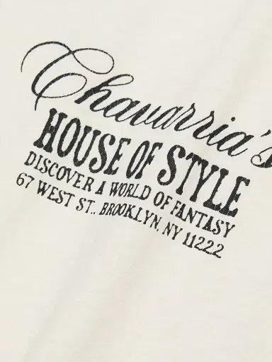 Willy Chavarria Men's House of Style Easy T-Shirt - Masa - Size Medium | Thumbnail 7 Willy Chavarria Men's House of Style Easy T-Shirt - Masa - Size Medium | Thumbnail 7