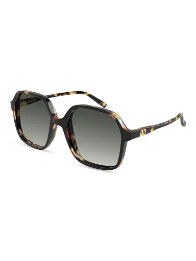 Valentino Garavani Women's Light 58MM Square Sunglasses - Brown | Thumbnail 1