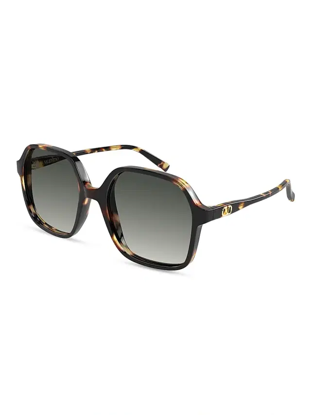 Valentino Garavani Women's Light 58MM Square Sunglasses - Brown