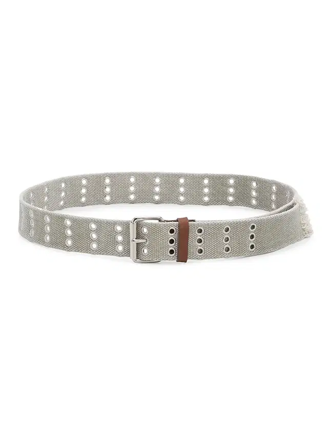 Isabel Marant Women's Fatsa Eyelet Cotton Belt - Khaki