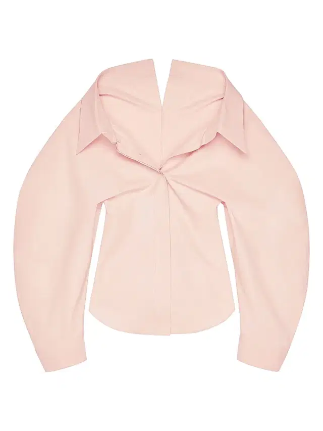 Givenchy Women's Slashed Shirt in Poplin - Silk Pink