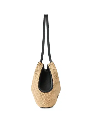 Givenchy Women's Small Facet Tote Bag in Raffia | Thumbnail 4 Givenchy Women's Small Facet Tote Bag in Raffia | Thumbnail 4