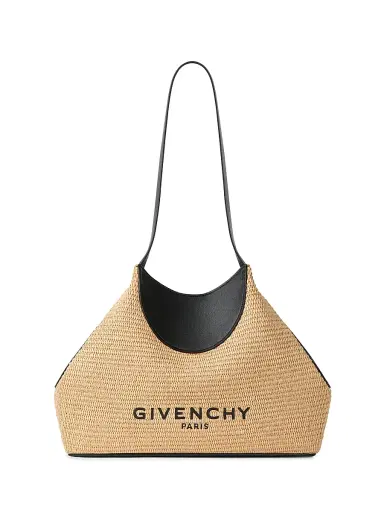 Givenchy Women's Small Facet Tote Bag in Raffia | Thumbnail 1 Givenchy Women's Small Facet Tote Bag in Raffia | Thumbnail 1