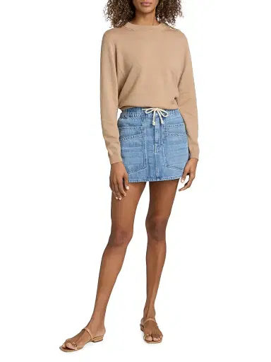 Ba&sh Women's Byleil Wool Button-Shoulder Sweater | Thumbnail 2 Ba&sh Women's Byleil Wool Button-Shoulder Sweater | Thumbnail 2