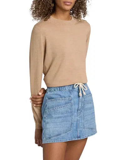 Ba&sh Women's Byleil Wool Button-Shoulder Sweater | Thumbnail 4 Ba&sh Women's Byleil Wool Button-Shoulder Sweater | Thumbnail 4