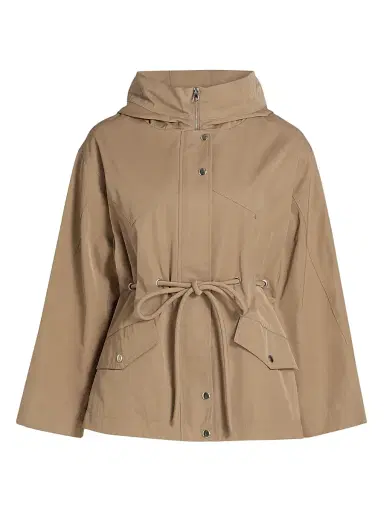 Ba&sh Women's Ilio Mini Trench Coat - Camel | Thumbnail 1 Ba&sh Women's Ilio Mini Trench Coat - Camel | Thumbnail 1