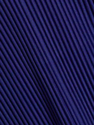 Homme Plissé Issey Miyake Men's Monthly Colors: February Henley Top - Blue - Size XL | Thumbnail 7