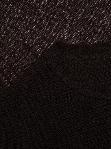 Homme Plissé Issey Miyake Men's Brush Close-Up Knit Sweater Vest | Thumbnail 7