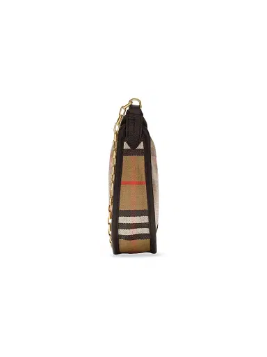 Burberry Women's Highlands Mini Check Chain Shoulder Bag | Thumbnail 2 Burberry Women's Highlands Mini Check Chain Shoulder Bag | Thumbnail 2