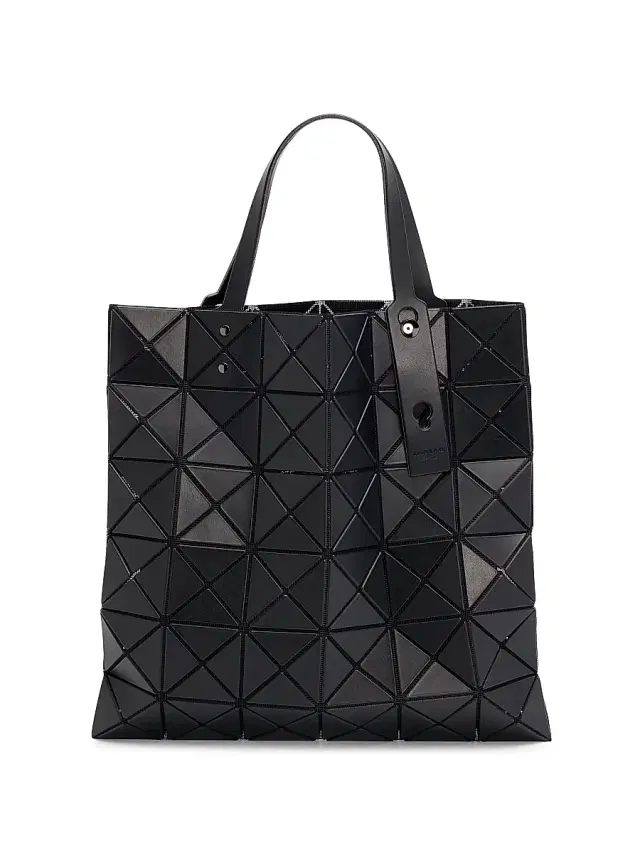 Bao Bao Issey Miyake Men's Lucent Matte Faux-Leater Tote Bag - Matte Black