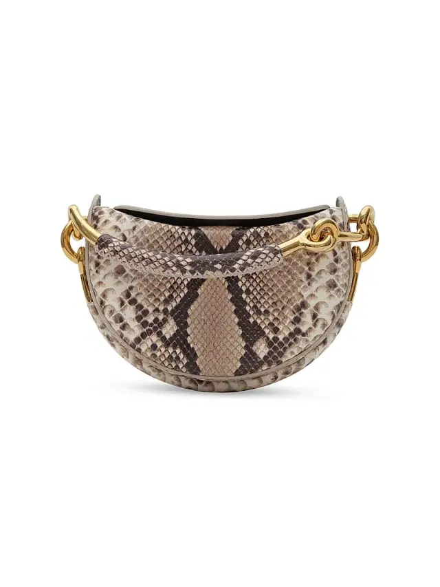 Women's Bridle Printed Clutch - Natural