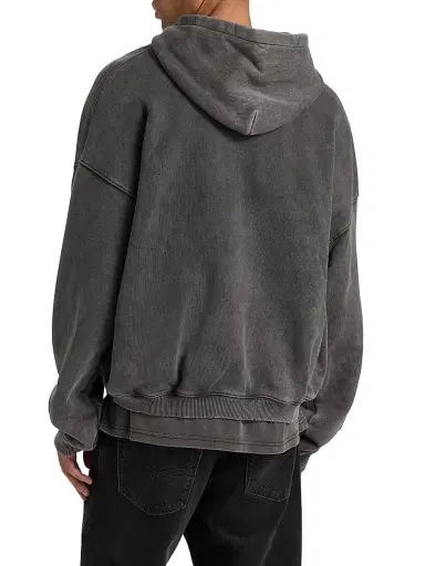 Represent Men's Pegasus Cotton Zip-Front Hoodie - Vintage Grey - Size XXL | Thumbnail 5 Represent Men's Pegasus Cotton Zip-Front Hoodie - Vintage Grey - Size XXL | Thumbnail 5