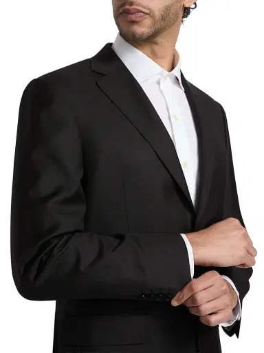 Canali Men's Wool Single-Breasted Suit | Thumbnail 6